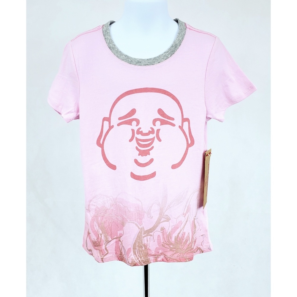 True Religion Flower Buddha Tee